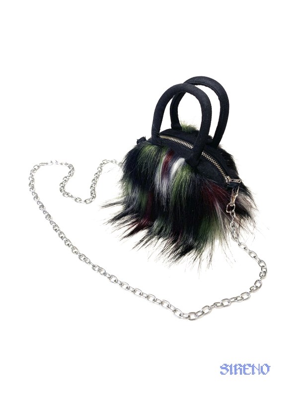 "BEETLEJUICE" MINI TEDDY PURSE